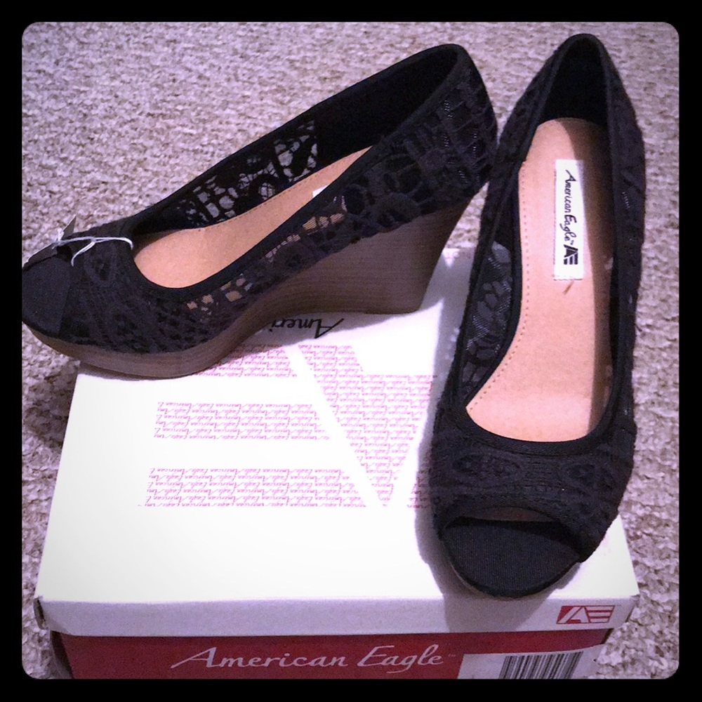 Peep Toe Wedges